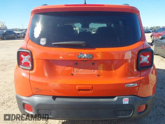 2018 Jeep Renegade Latitude with VIN ZACCJABB6JPJ64456, listed as a IAAI auction lot 41723973 with 234,751 mi miles and . Bid and sale history available at carsss.com. Image 16.