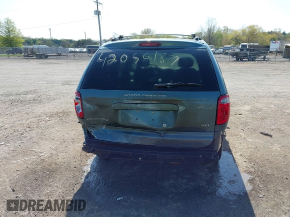 2005 Dodge Caravan SXT with VIN 2D8GP44L55R278834, listed as a IAAI auction lot 42056187 with 284,725 mi miles and . Bid and sale history available at DreamBid. Image 17.