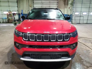 2024 Jeep Compass Limited with VIN 3C4NJDCNXRT594128, listed as a Copart auction lot 88882875 with 19,277 mi miles and Salvage title. Bid and sale history available at DreamBid. Image 5.