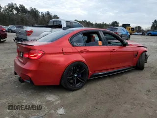 2016 BMW M3 z VIN WBS8M9C55G5G41723, wystawiony jako Copart lot #47812325 z przebiegiem 62 290 mil mil oraz Szkoda całkowita • Salvage title. Historia ofert i sprzedaży dostępna na DreamBid. Obrazek 3.