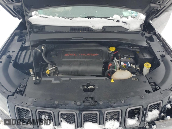 2017 Jeep Compass Trailhawk с VIN 3C4NJDDB5HT667425, выставлен на аукционе Copart как лот 42930605 с пробегом 65 982 миль миль и Списание • Salvage title. История ставок и продаж доступна на DreamBid. Изображение 14.