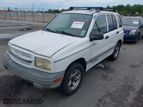 2001 Chevrolet Tracker with VIN 2CNBE13C016903775, listed as a IAAI auction lot 42481922 with 148,878 mi miles and . Bid and sale history available at DreamBid. Image 2.
