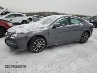 2017 Acura TLX V6 w/Technology Pkg with VIN 19UUB3F57HA000570, listed as a Copart auction lot 42080785 with 0 mi miles and Salvage Title. Bid and sale history available at carsss.com. Image 1.