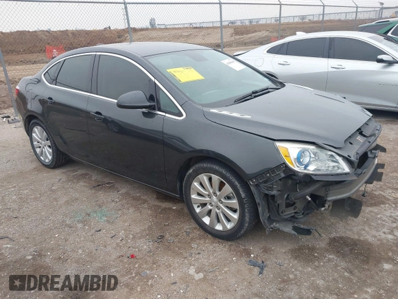 2015 Buick Verano with VIN 1G4PP5SK5F4190459, listed as a IAAI auction lot 41606646 with 99,764 mi miles. Bid and sale history available at carsss.com. Image 1.