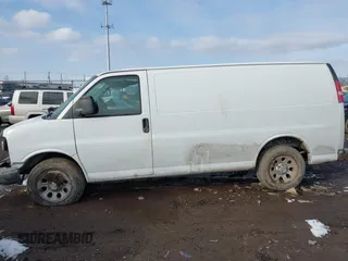 2010 Chevrolet Express Cargo Van with VIN 1GCUGADX6A1154119, listed as a IAAI auction lot 41608254 with 156,816 mi miles. Bid and sale history available at carsss.com. Image 15.