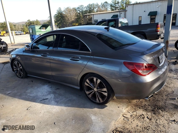 2015 Mercedes-Benz CLA-Class CLA 250 with VIN WDDSJ4GB1FN278928, listed as a Copart auction lot 48230815 with 163,615 mi miles and Clean Title. Bid and sale history available at carsss.com. Image 2.