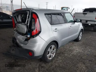 2018 Kia Soul with VIN KNDJN2A28J7583041, listed as a IAAI auction lot 41566304 with 116,651 mi miles. Bid and sale history available at carsss.com. Image 4.