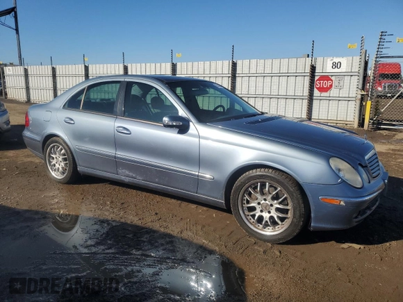2003 Mercedes-Benz E-Class 5.0L with VIN WDBUF70J93A160425, listed as a Copart auction lot 85186494 with 185,348 mi miles and Salvage Title. Bid and sale history available at carsss.com. Image 4.