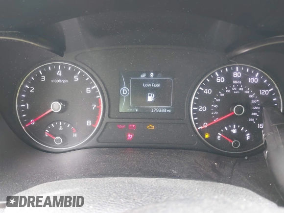 2017 Kia Optima LX with VIN 5XXGT4L31HG132018, listed as a IAAI auction lot 42364323 with 179,333 mi miles and . Bid and sale history available at DreamBid. Image 7.
