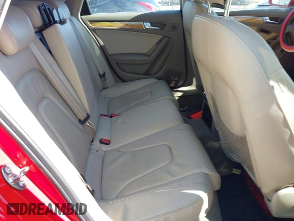 2009 Audi A4 Premium Plus z VIN WAUSF78K59N035796, wystawiony jako IAAI lot #41635827 z przebiegiem 196 933 mil mil oraz . Historia ofert i sprzedaży dostępna na DreamBid. Obrazek 8.
