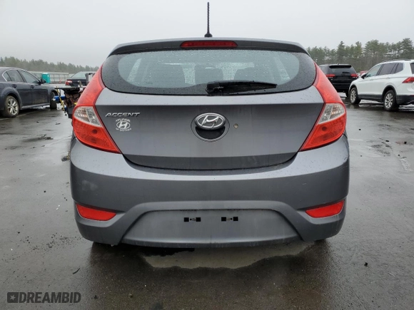 2014 Hyundai Accent GS with VIN KMHCT5AE1EU190043, listed as a Copart auction lot 53330275 with 121,935 mi miles and Clean Title. Bid and sale history available at carsss.com. Image 6.