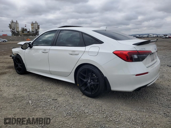 2024 Honda Civic Si with VIN 2HGFE1E52RH472071, listed as a Copart auction lot 50927025 with 19,962 mi miles and Salvage title. Bid and sale history available at DreamBid. Image 2.