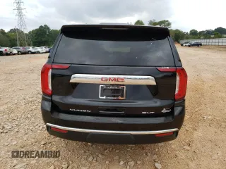 2024 GMC Yukon SLT with VIN 1GKS2BKD3RR218400, listed as a Copart auction lot 72521134 with 20,948 mi miles and Salvage Title. Bid and sale history available at carsss.com. Image 6.