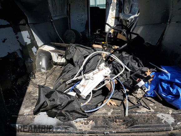 2011 Mercedes-Benz Sprinter with VIN WD3PE8CB3B5596913, listed as a Copart auction lot 49650825 with Not Provided miles and Salvage Title. Bid and sale history available at carsss.com. Image 14.