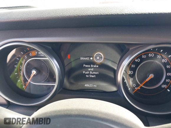 2020 Jeep Wrangler Sport S с VIN 1C4GJXAN4LW208110, выставлен на аукционе IAAI как лот 41811650 с пробегом 48 623 миль миль и . История ставок и продаж доступна на DreamBid. Изображение 7.