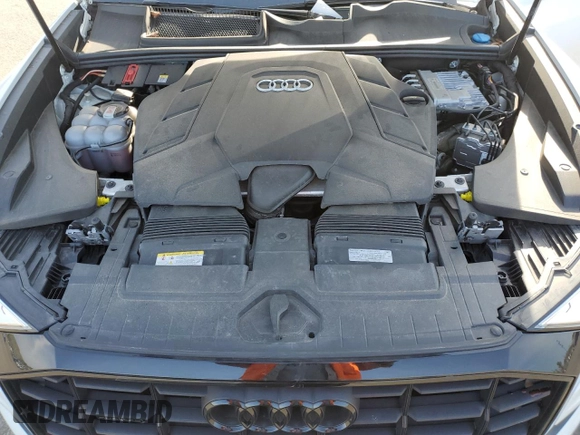 2023 Audi Q8 Premium with VIN WA1AVBF12PD044905, listed as a Copart auction lot 53206695 with 30,014 mi miles and Salvage title. Bid and sale history available at DreamBid. Image 12.