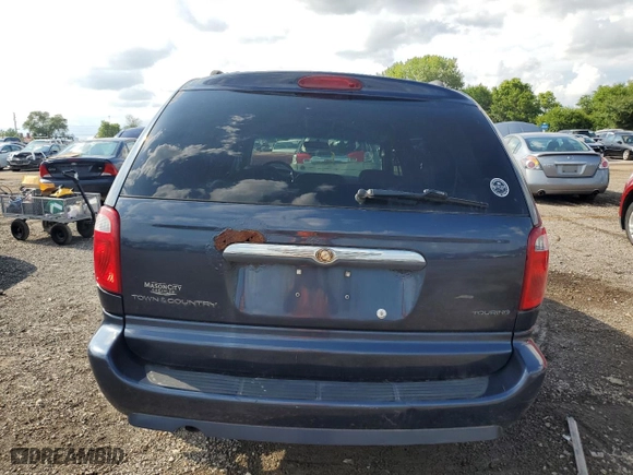 2007 Chrysler Town & Country LWB Touring with VIN 2A4GP54L47R134788, listed as a Copart auction lot 66583774 with 153,308 mi miles and Salvage Title. Bid and sale history available at carsss.com. Image 6.