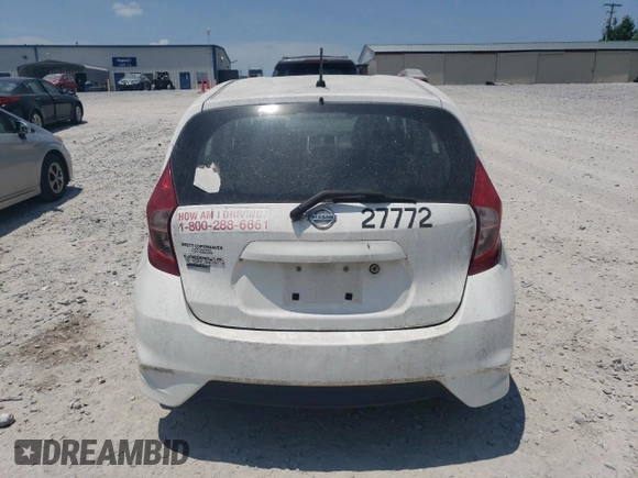 2018 Nissan Note SV with VIN 3N1CE2CP3JL356100, listed as a Copart auction lot 62530335 with 114,620 mi miles and Clean title. Bid and sale history available at DreamBid. Image 6.