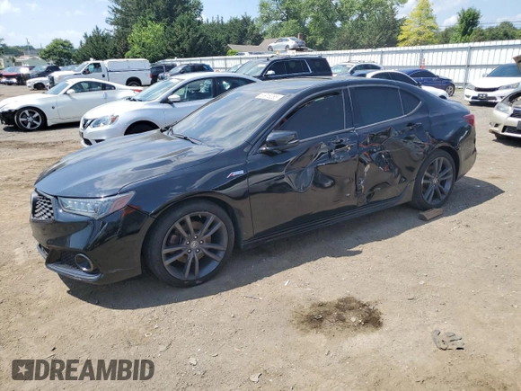 2019 Acura TLX w/A-Spec Pkg with VIN 19UUB3F64KA006472, listed as a Copart auction lot 53916265 with Not provided miles and Salvage title. Bid and sale history available at DreamBid. Image 1.