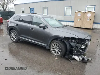 2019 Mazda CX-9 Signature with VIN JM3TCBEY6K0331528, listed as a Copart auction lot 56384485 with 47,700 mi miles and Salvage title. Bid and sale history available at DreamBid. Image 4.