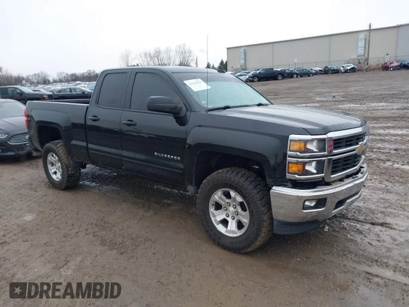 2015 Chevrolet Silverado 1500 LT with VIN 1GCVKREC5FZ264391, listed as a IAAI auction lot 41222685 with 138,874 mi miles. Bid and sale history available at carsss.com. Image 1.