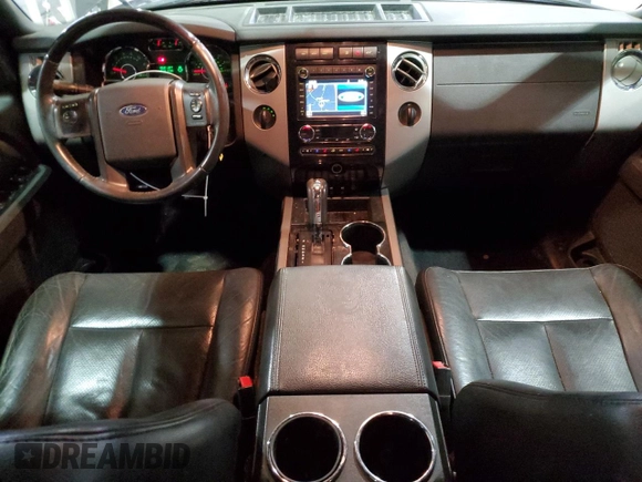 2014 Ford Expedition EL Limited with VIN 1FMJK2A59EEF35290, listed as a Copart auction lot 82539724 with 183,299 mi miles and Clean Title. Bid and sale history available at carsss.com. Image 8.