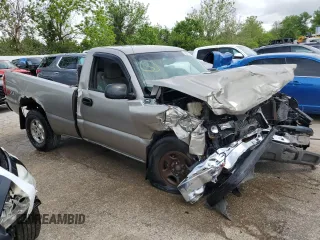 2003 Chevrolet Silverado 1500 LS with VIN 1GCEK14T73Z343155, listed as a Copart auction lot 53270774 with Not Provided miles and Non Repairable. Bid and sale history available at DreamBid. Image 4.