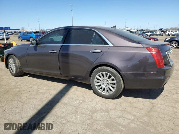 2014 Cadillac CTS Luxury AWD with VIN 1G6AX5S3XE0167903, listed as a Copart auction lot 53507035 with 119,179 mi miles and Clean Title. Bid and sale history available at DreamBid. Image 2.