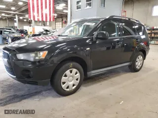 2011 Mitsubishi Outlander ES with VIN JA4AS2AWXBU023692, listed as a Copart auction lot 52717235 with 168,957 mi miles and Clean Title. Bid and sale history available at carsss.com. Image 1.