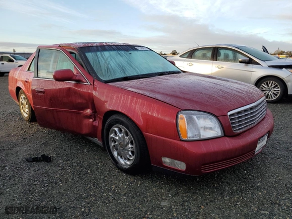 2005 Cadillac DeVille DHS with VIN 1G6KE57Y95U239407, listed as a Copart auction lot 81643834 with 153,199 mi miles and Salvage Title. Bid and sale history available at carsss.com. Image 4.