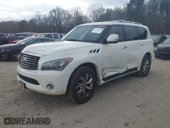 2013 Infiniti QX56 z VIN JN8AZ2NCXD9330307, wystawiony jako IAAI lot #41721153 z przebiegiem 160 769 mil mil oraz . Historia ofert i sprzedaży dostępna na DreamBid. Obrazek 17.