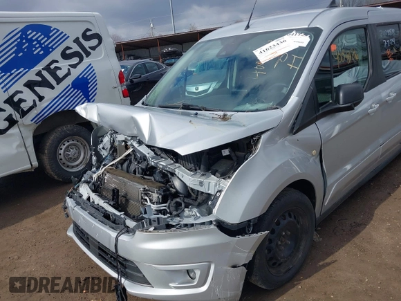 2020 Ford Transit Connect XLT with VIN NM0GE9F21L1465878, listed as a IAAI auction lot 41623436 with 66,083 mi miles and . Bid and sale history available at DreamBid. Image 6.