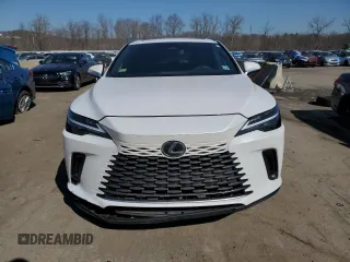 2024 Lexus RX with VIN 2T2BAMCA4RC067734, listed as a Copart auction lot 48736435 with 18,239 mi miles and Salvage Title. Bid and sale history available at carsss.com. Image 5.