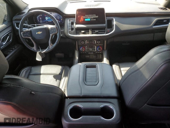 2022 Chevrolet Suburban High Country with VIN 1GNSKGKL3NR199753, listed as a Copart auction lot 75848294 with 44,486 mi miles and Salvage Title. Bid and sale history available at DreamBid. Image 8.