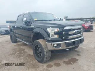2016 Ford F-150 XLT with VIN 1FTFW1EG5GFA25455, listed as a IAAI auction lot 41941254 with 144,100 mi miles and . Bid and sale history available at DreamBid. Image 1.