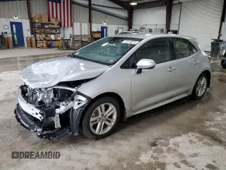 2022 Toyota Corolla Hatchback SE with VIN JTND4MBE1N3190172, listed as a Copart auction lot 73514674 with 39,834 mi miles and Salvage Title. Bid and sale history available at carsss.com. Image 1.