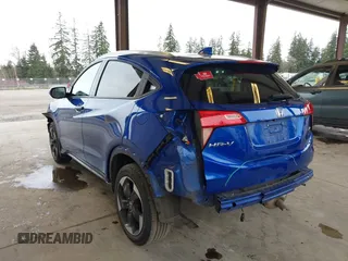 2018 Honda HR-V EX-L Navi with VIN 3CZRU6H79JM727548, listed as a IAAI auction lot 41809410 with 63,730 mi miles. Bid and sale history available at carsss.com. Image 3.