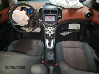 2016 Chevrolet Sonic LT with VIN 1G1JC6SB3G4108587, listed as a Copart auction lot 45042355 with 104,899 mi miles and Salvage Title. Bid and sale history available at carsss.com. Image 8.