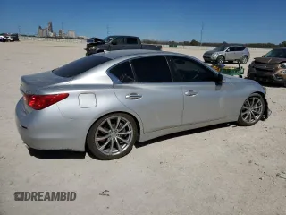 2014 Infiniti Q50 Hybrid Sport with VIN JN1AV7AP4EM690963, listed as a Copart auction lot 47596935 with 116,298 mi miles and Clean Title. Bid and sale history available at carsss.com. Image 3.