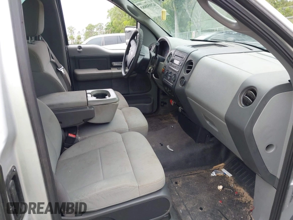 2008 Ford F-150 XL with VIN 1FTRF12W58KD87786, listed as a IAAI auction lot 42050883 with 127,688 mi miles. Bid and sale history available at carsss.com. Image 5.