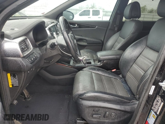 2016 Kia Sorento SXL with VIN 5XYPK4A10GG027677, listed as a Copart auction lot 50814805 with 82,677 mi miles and Salvage Title. Bid and sale history available at carsss.com. Image 7.