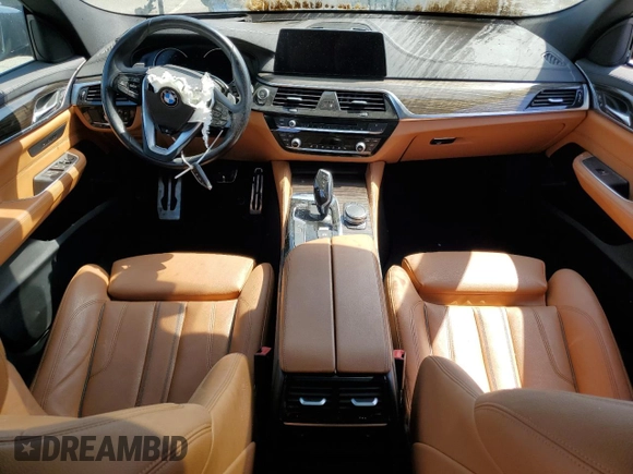 2018 BMW 6 Series 640i xDrive with VIN WBAJV6C53JBK06772, listed as a Copart auction lot 54380955 with Not Provided miles and Salvage Title. Bid and sale history available at carsss.com. Image 8.