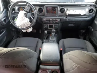 2023 Jeep Wrangler Sport with VIN 1C4HJXDG2PW546208, listed as a Copart auction lot 47779635 with 40,491 mi miles and Salvage Title. Bid and sale history available at DreamBid. Image 8.