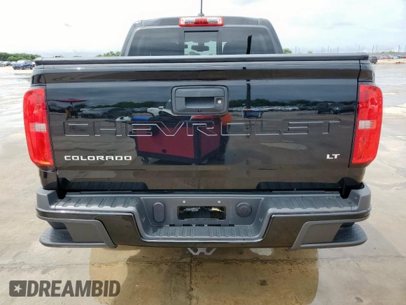 2022 Chevrolet Colorado 2WD LT with VIN 1GCGSCEA9N1249104, listed as a Copart auction lot 64775145 with 16,122 mi miles and Salvage title. Bid and sale history available at DreamBid. Image 6.