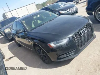 2013 Audi A4 Premium Plus with VIN WAUFFAFL9DN020026, listed as a IAAI auction lot 41799876 with 119,133 mi miles. Bid and sale history available at carsss.com. Image 1.
