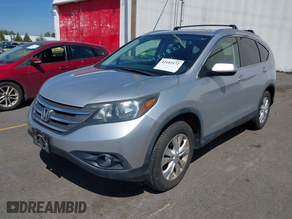 2012 Honda CR-V EX-L with VIN JHLRM3H77CC009671, listed as a IAAI auction lot 42182172 with 97,564 mi miles and . Bid and sale history available at carsss.com. Image 2.