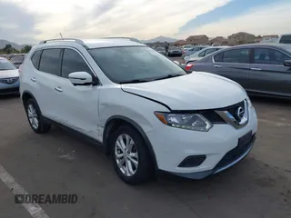2016 Nissan Rogue SV with VIN KNMAT2MV4GP692858, listed as a IAAI auction lot 41174106 with 85,499 mi miles. Bid and sale history available at carsss.com. Image 1.