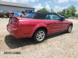 2005 Ford Mustang Deluxe with VIN 1ZVFT84N455187062, listed as a Copart auction lot 61953205 with 112,238 mi miles and Non repairable. Bid and sale history available at DreamBid. Image 3.