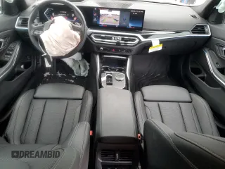 2024 BMW 3 Series 330i xDrive with VIN 3MW89FF09R8E18611, listed as a Copart auction lot 56740085 with 12,140 mi miles and Salvage title. Bid and sale history available at DreamBid. Image 8.