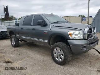 2007 Dodge Ram 3500 SXT with VIN 3D7MX39A47G781885, listed as a Copart auction lot 57510764 with 192,720 mi miles and Salvage Title. Bid and sale history available at carsss.com. Image 4.